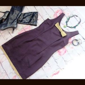 My Michelle Navy Blue Mini Sheath Dress